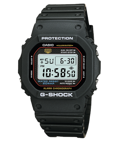 G-SHOCK スクエア DW-5000-1 商品画像