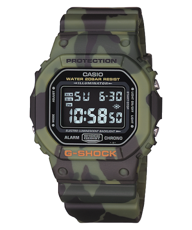 G-SHOCK スクエア DW-5600CF-3 商品画像