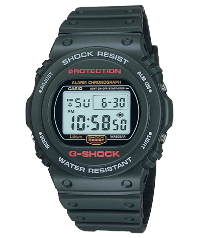 G-SHOCK DW-5700-1 商品画像
