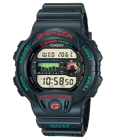 G-SHOCK DW-6100E-1 商品画像