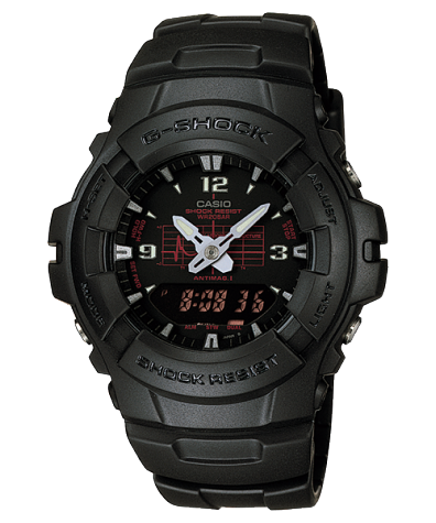 G-SHOCK G-100BK-1EM 商品画像